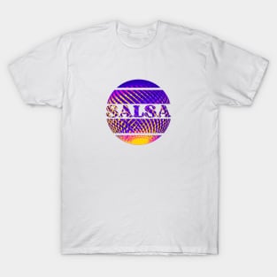 Salsa colorful discoball T-Shirt